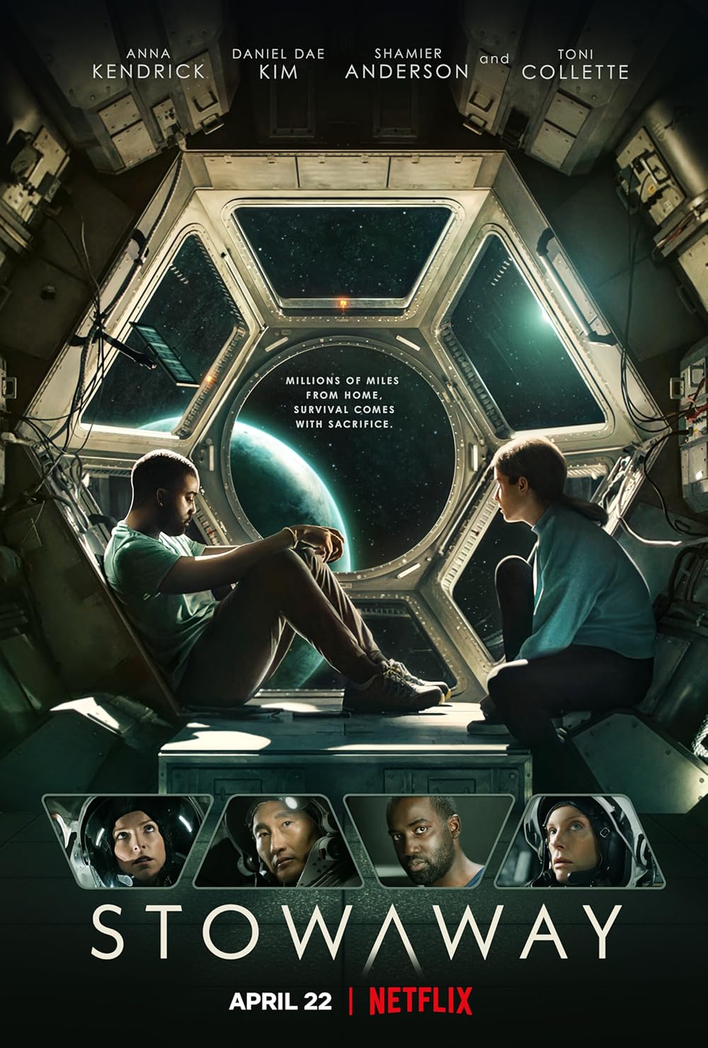 รีวิว Stowaway (2021) ในสภาวะที่ชีวิตทุกคนอยู่บนเส้นด้าย