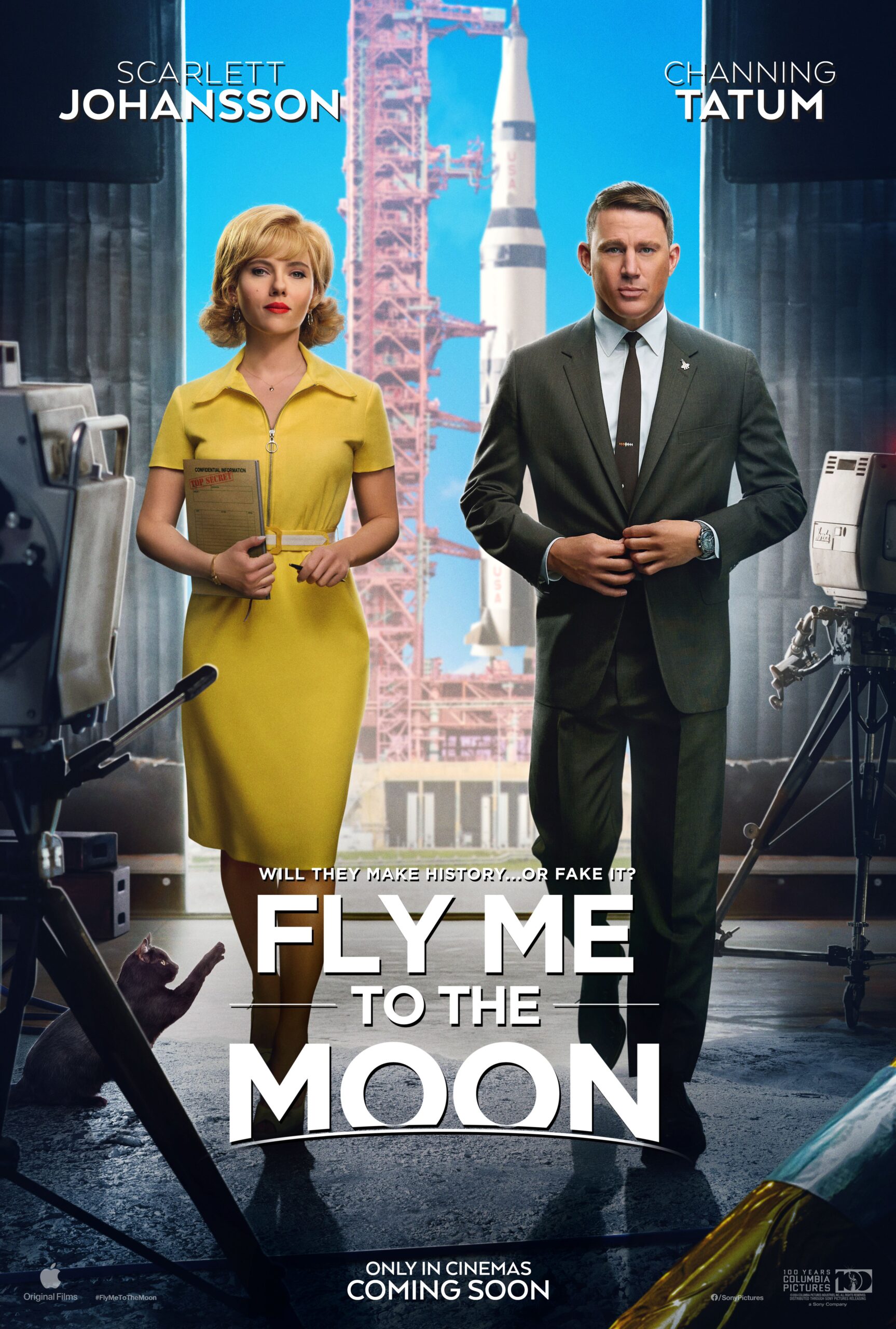 รีวิว Fly Me to the Moon ทะยานฟ้าสู่พื้นจันทร์ เสน่ห์ของโลกยุค 60s