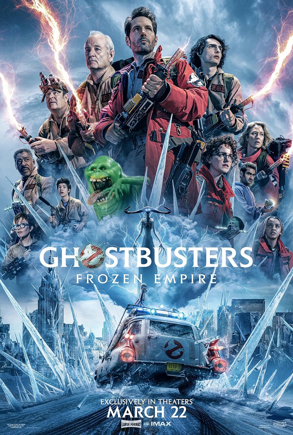 รีวิว Ghostbusters: Frozen Empire มหันตภัยเมืองเยือกแข็ง 
